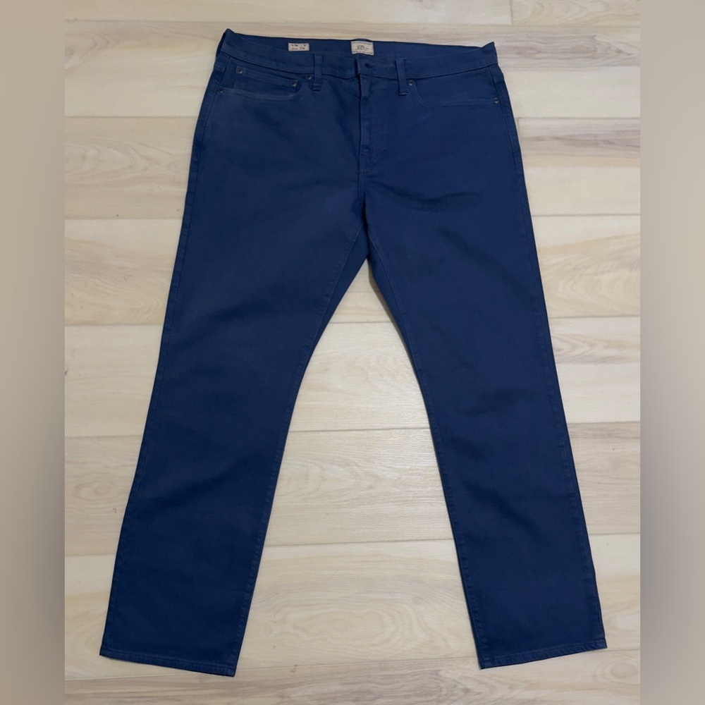 J. Crew Garment-Dyed blue jeans, Men’s 36 x32